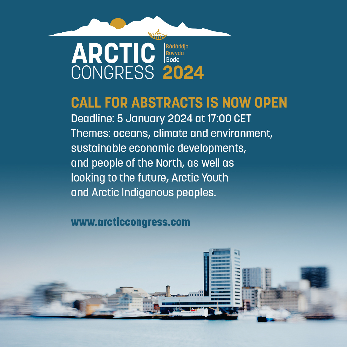 UArctic University Of The Arctic Call For Abstracts For The Session   Arctic Congress 2024 Call For Abstracts 2 